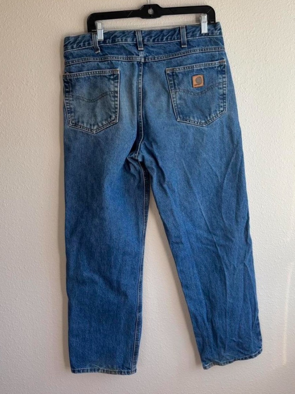 Carhartt Men’s Blue Relaxed Fit Jeans